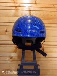 PRILBA SMITH BLUE 48-53CM